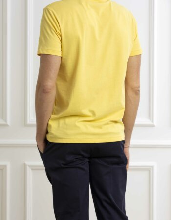 RALPH LAUREN-SHORT SLEEVE T-SHIRT-RL671438P4 YELLOW