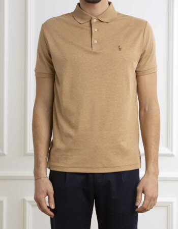 RALPH LAUREN-POLO INTERLOCK-RL704319P4 CAMEL