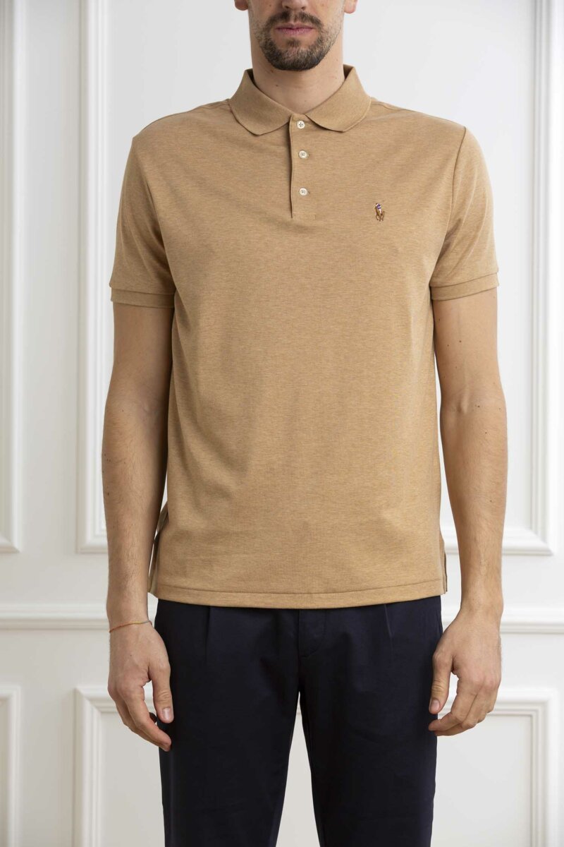 RALPH LAUREN-POLO INTERLOCK-RL704319P4 CAMEL