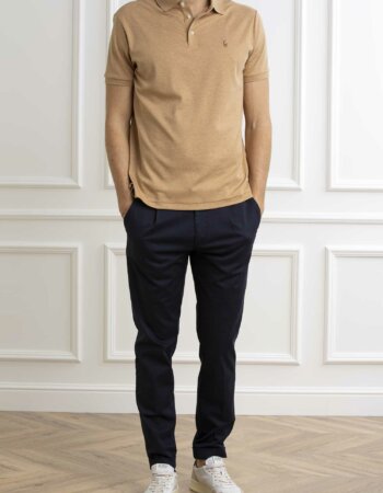 RALPH LAUREN-POLO INTERLOCK-RL704319P4 CAMEL