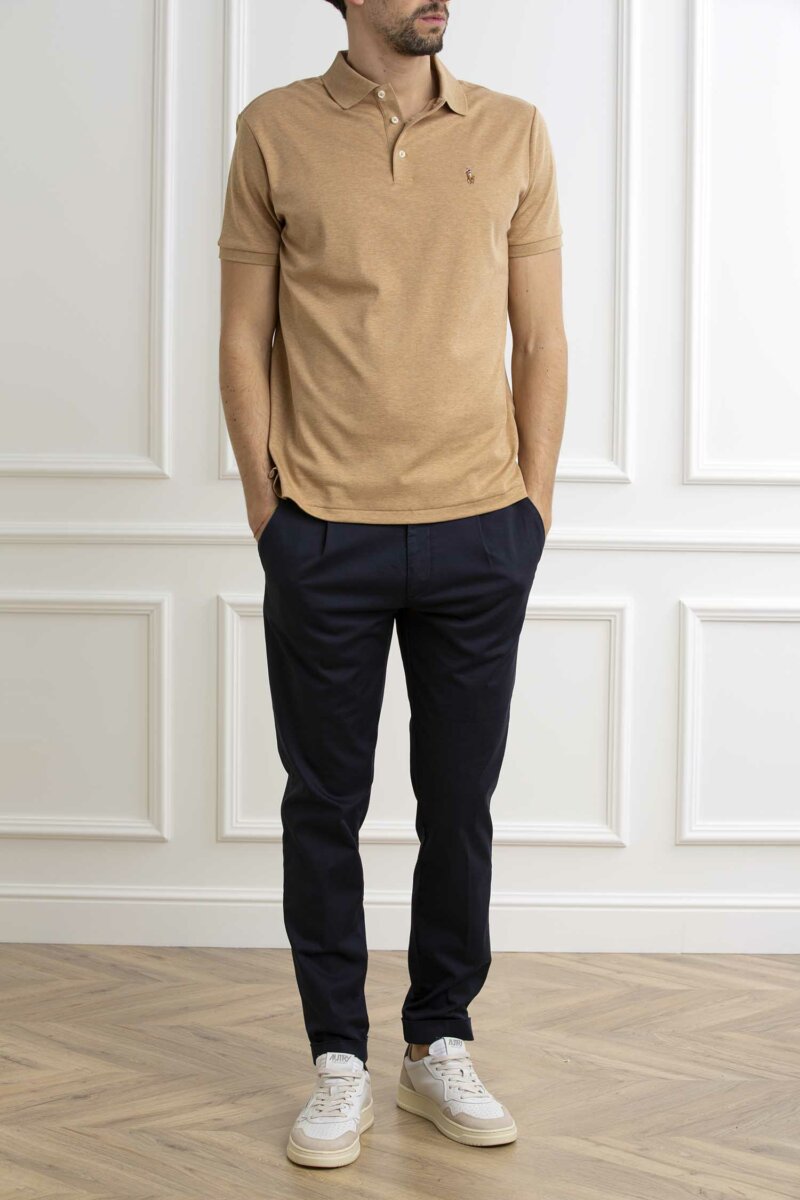 RALPH LAUREN-POLO INTERLOCK-RL704319P4 CAMEL