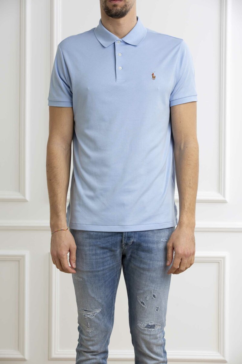 RALPH LAUREN-POLO INTERLOCK-RL713130P4 OFFICEBLUE
