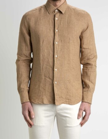 XACUS-CAMICIA LINO TAYLOR FIT-XA41128759 MAC