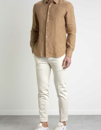 XACUS-CAMICIA LINO TAYLOR FIT-XA41128759 MAC