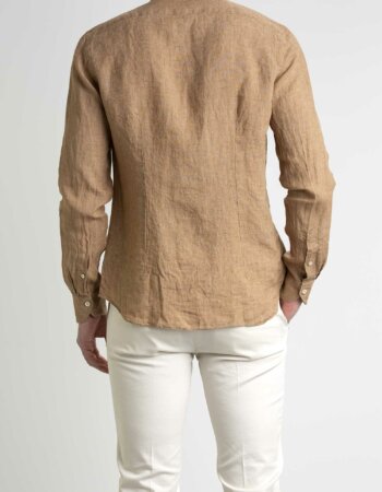 XACUS-CAMICIA LINO TAYLOR FIT-XA41128759 MAC