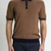 GRAN SASSO-MAGLIA M/M BICOLOR-GR5711320625 BRUCIATO