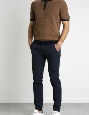 GRAN SASSO-MAGLIA M/M BICOLOR-GR5711320625 BRUCIATO