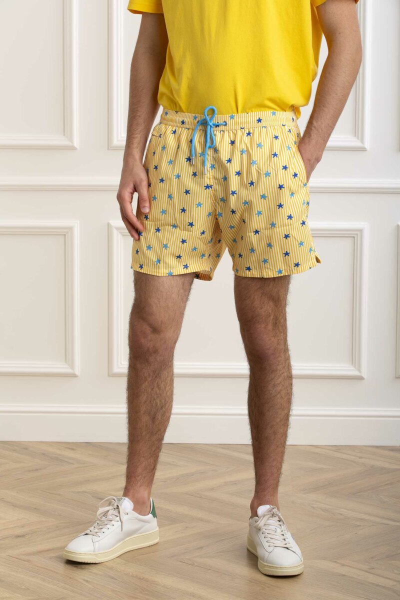MC2 SAINT BARTH-COSTUME COMFORT LIGHT JELLYFISH NEON-MC2COM0009 GIALLO