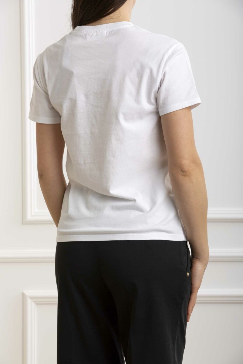 MC2 SAINT BARTH-T-SHIRT EMILIE PINK RELAX-MC2EMI000105609F BIANCO