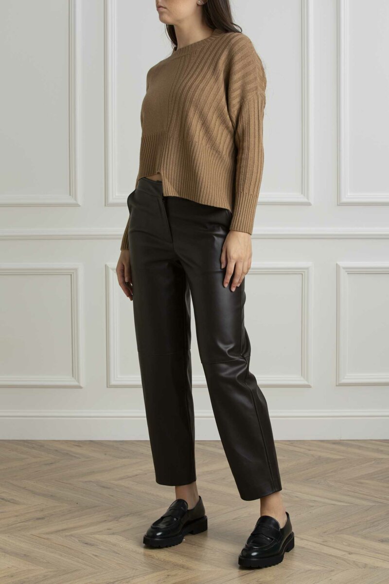 ALPHA-PANTALONE DRITTO-APAD8680Q MORO