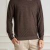 AROVESCIO-MAGLIA GIRO MERINOS F15 DARK-AROM40012 MORO