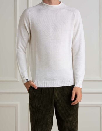AROVESCIO-MAGLIA UOMO UNITA-AROM4017 PANNA