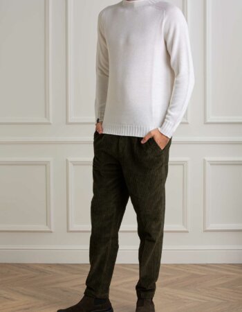 AROVESCIO-MAGLIA UOMO UNITA-AROM4017 PANNA