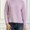 AROVESCIO-MAGLIA COLLO CRATERE TINTO FREDDO-AROW812115 ROSA