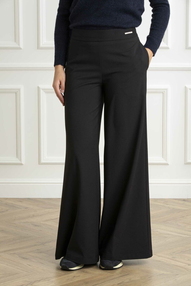 ALESSIA SANTI-PANTALONI-AS421SD25010 NERO