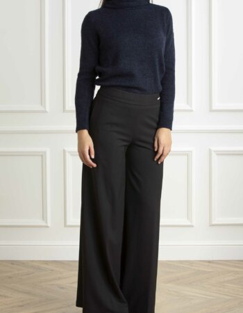 ALESSIA SANTI-PANTALONI-AS421SD25010 NERO