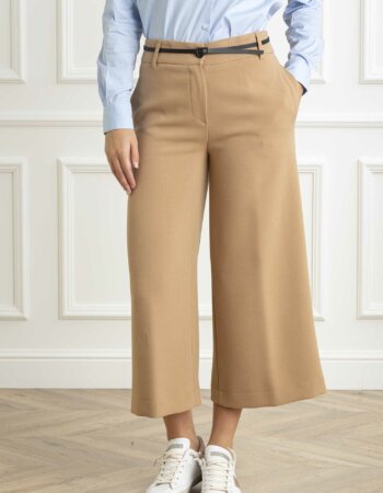 ALESSIA SANTI-COMPLETO:PANTALONI+CINTURA-AS421SD25036 CAMMELLO