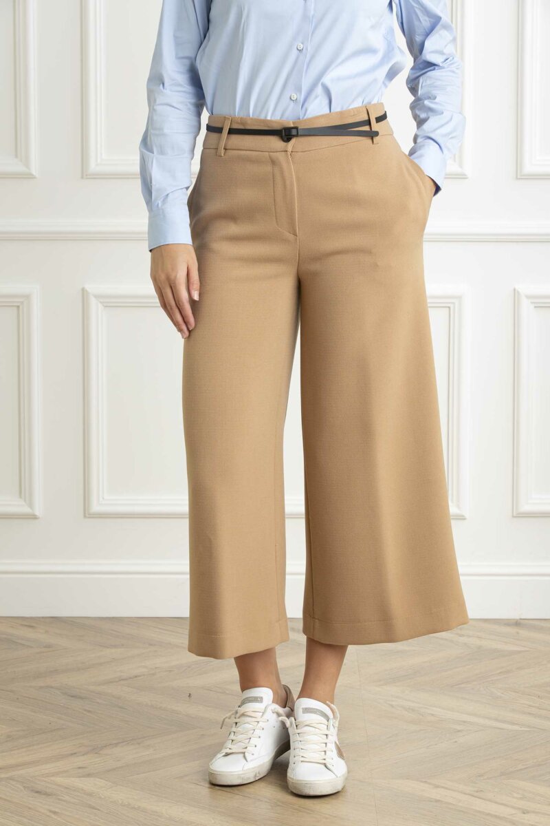 ALESSIA SANTI-COMPLETO:PANTALONI+CINTURA-AS421SD25036 CAMMELLO