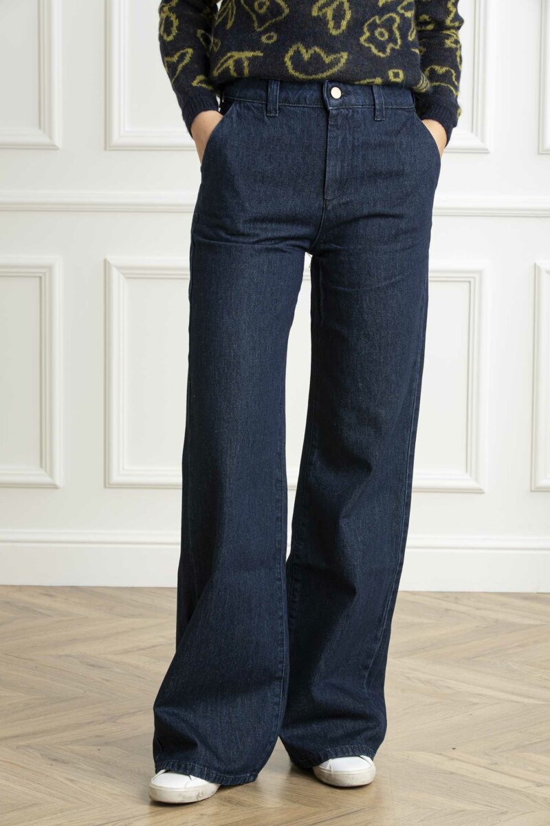 ALESSIA SANTI-PANTALONI IN DENIM-AS421SD26012 DENIM