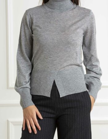 ALESSIA SANTI-MAGLIA DOLCEVITA-AS421SD53029 GRIGIOMED