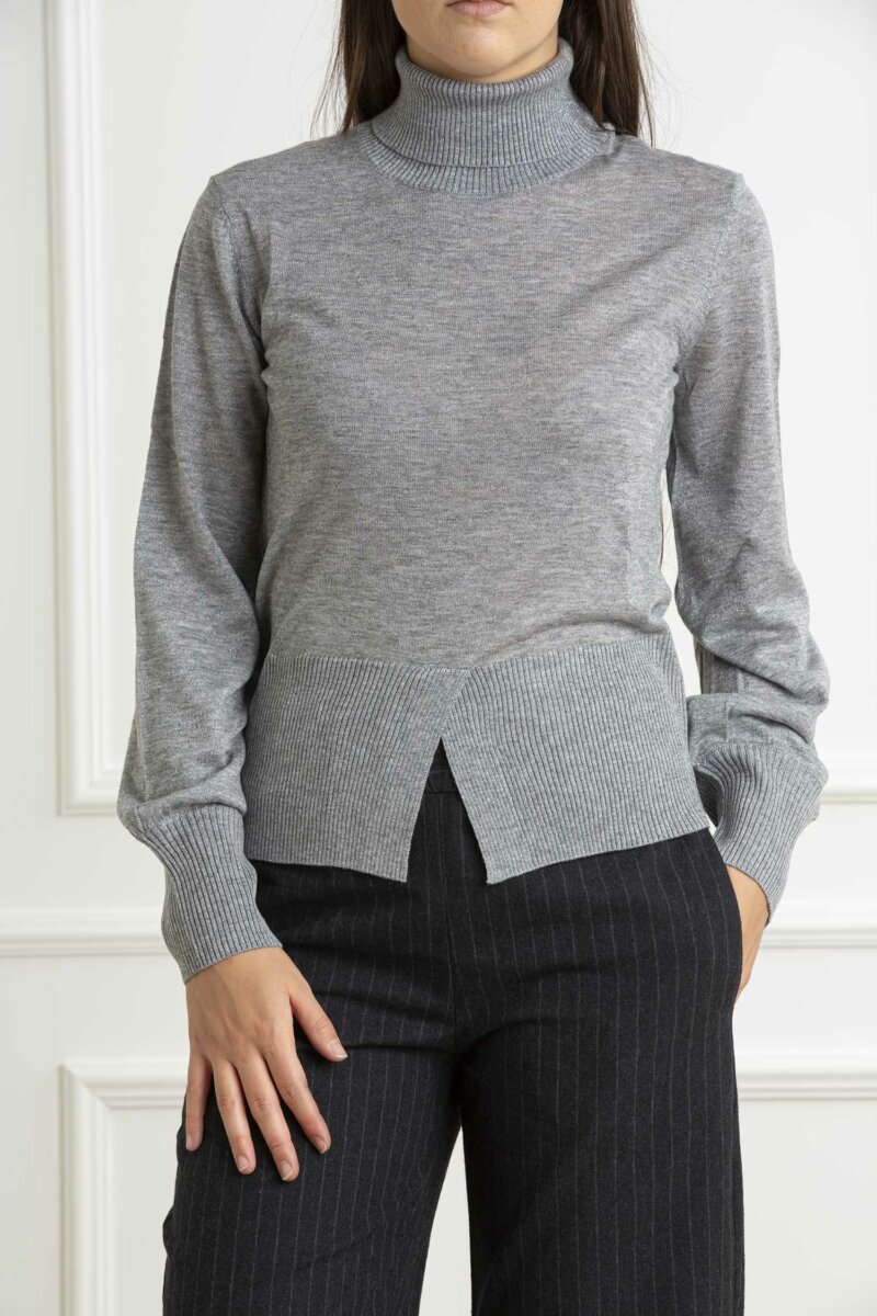 ALESSIA SANTI-MAGLIA DOLCEVITA-AS421SD53029 GRIGIOMED
