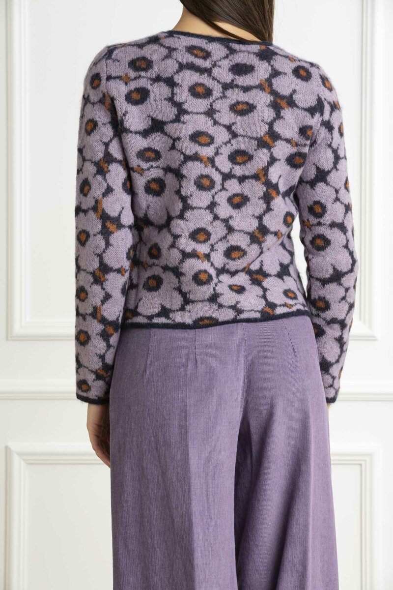 ALESSIA SANTI-MAGLIA-AS421SD53058 VIOLA