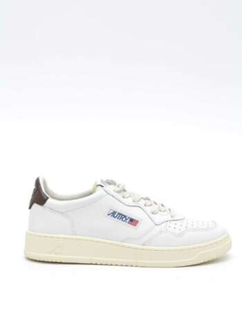 AUTRY-SCARPA L/LEAT WHT/BROWN MEDALIST-AUAULMLL53A24 WHITE