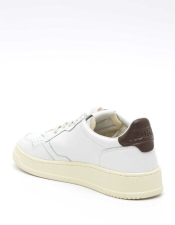 AUTRY-SCARPA L/LEAT WHT/BROWN MEDALIST-AUAULMLL53A24 WHITE