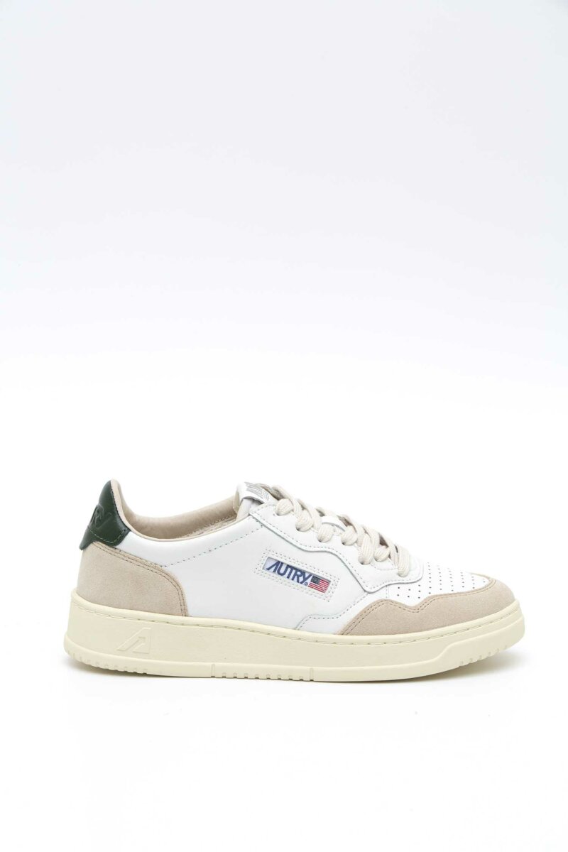 AUTRY-SCARPA L/SUEDE WHT/MOUNT MEDALIST-AUAULMLS56A24 WHITE