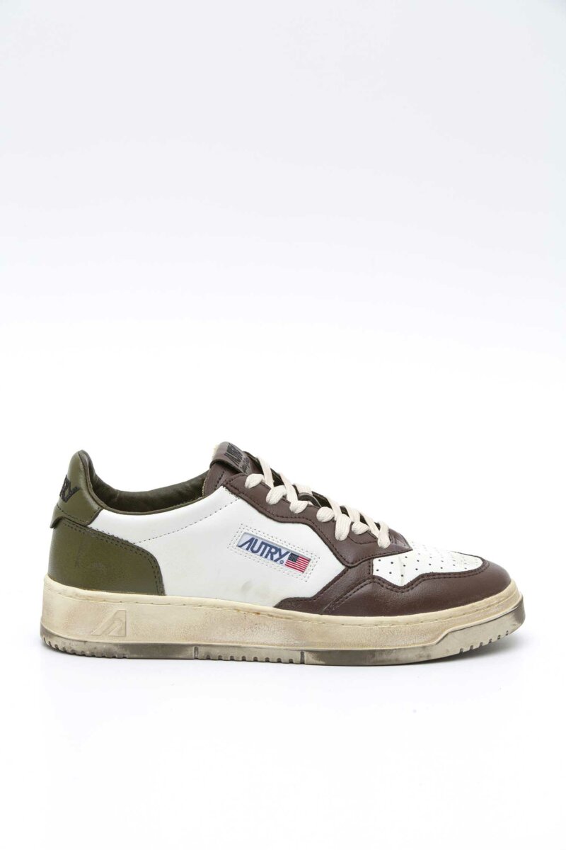 AUTRY-SCARPA V/LEAT BRWN/MLTRY SUP VINT-AUAVLMVL03 BROWN