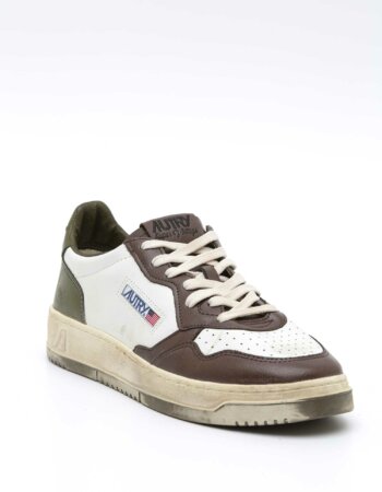AUTRY-SCARPA V/LEAT BRWN/MLTRY SUP VINT-AUAVLMVL03 BROWN