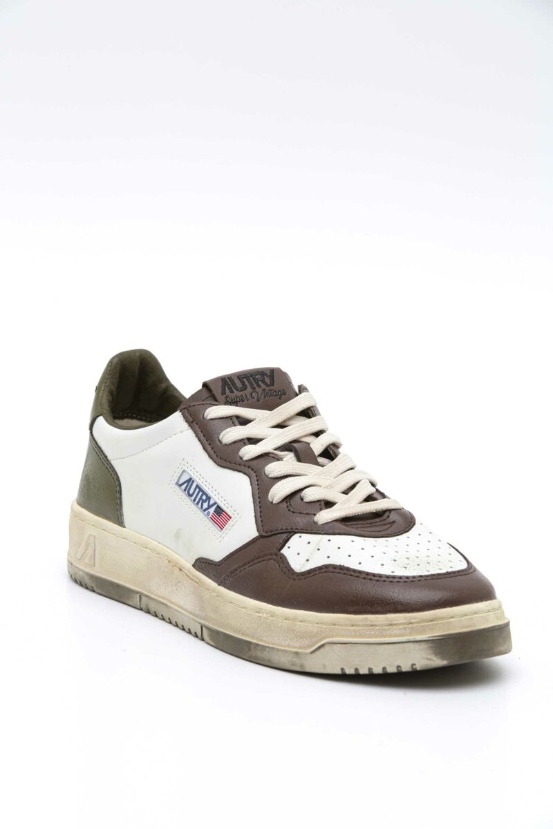 AUTRY-SCARPA V/LEAT BRWN/MLTRY SUP VINT-AUAVLMVL03 BROWN