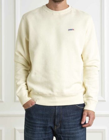 AUTRY-FELPA UOMO JERSEY WHT VTG-AUSWPM01JS WHITE