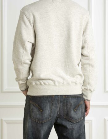 AUTRY-FELPA UOMO HEAVY JERS WH/CHOC-AUSWPM03H2 WHITE