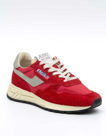 AUTRY-SCARPA N/CRACK WHT/RED REELWIND-AUWWLWNC06 RED