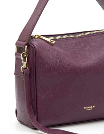 AVENUE 67-BORSA KHATY PELLE-AVKATHY BORDEAUX