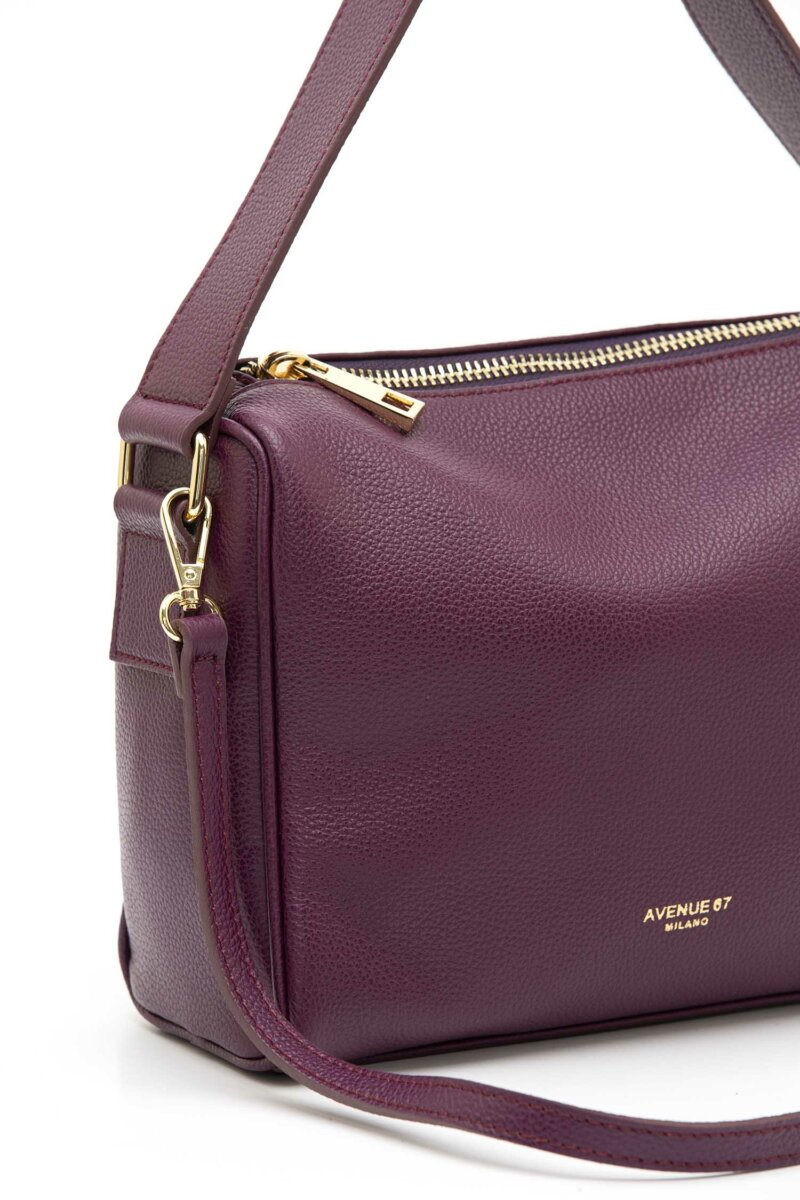 AVENUE 67-BORSA KHATY PELLE-AVKATHY BORDEAUX