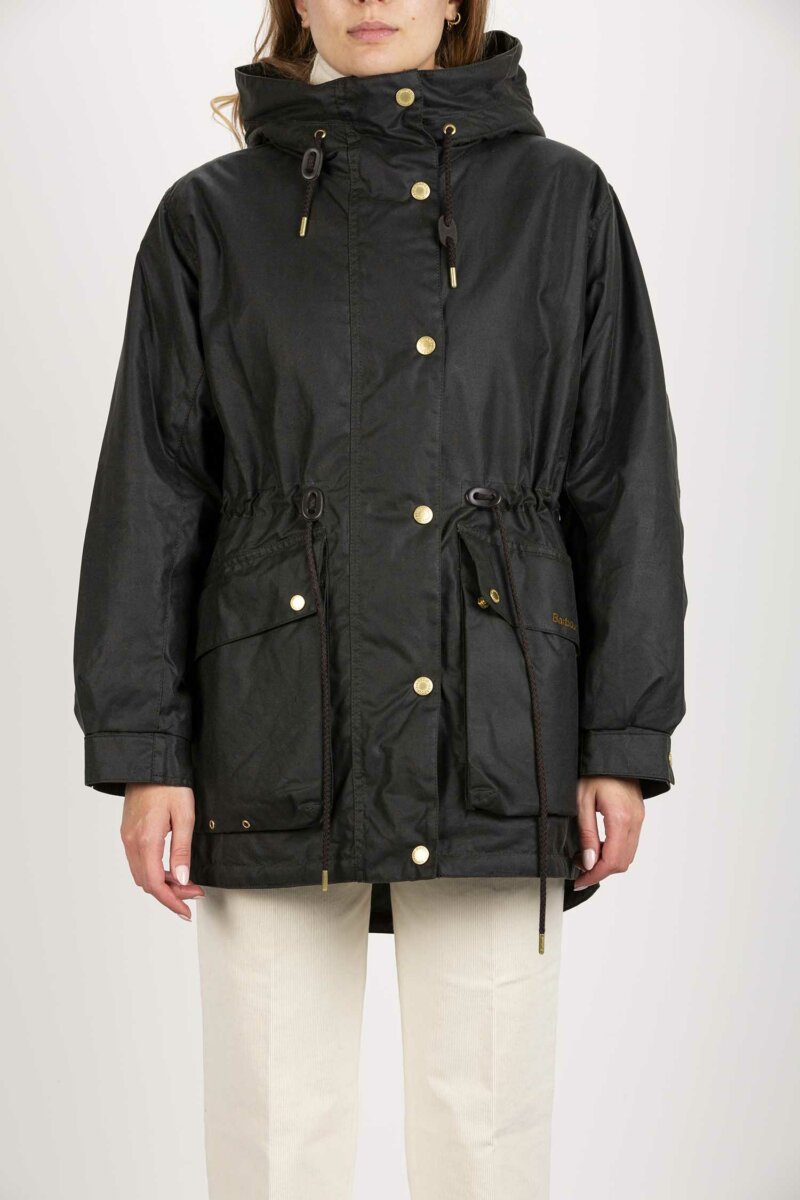 BARBOUR-GIUBBINO GRANTLEY WAX-BBLWX1337 SAGE