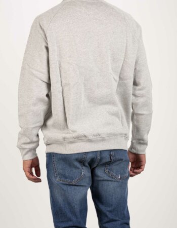 BARBOUR-FELPA FRANKIE CREW-BBMOL0548 GREY