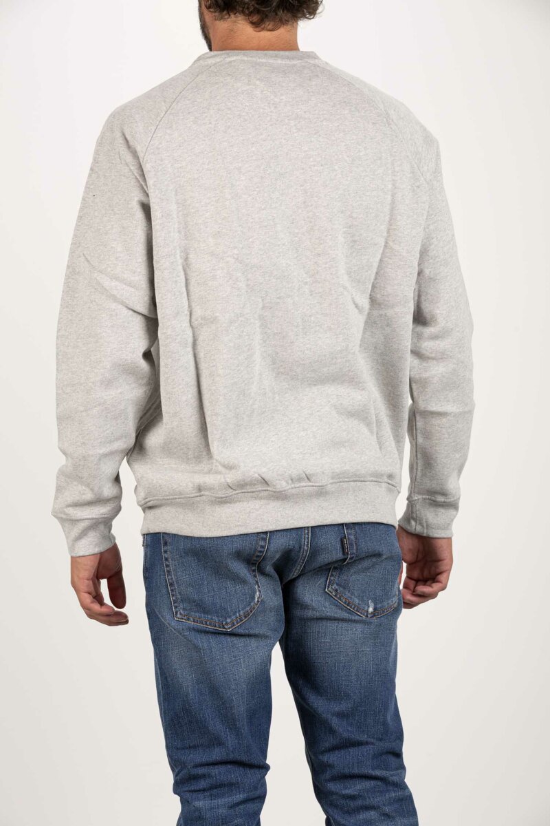 BARBOUR-FELPA FRANKIE CREW-BBMOL0548 GREY