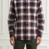 BARBOUR-CAMICIA CROSSFELL TAILORED-BBMSH4995MSHA4 MERLOT