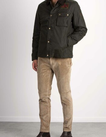 BARBOUR-GIUBBINO WORKERS WAX-BBMWX1853A3 SAGE