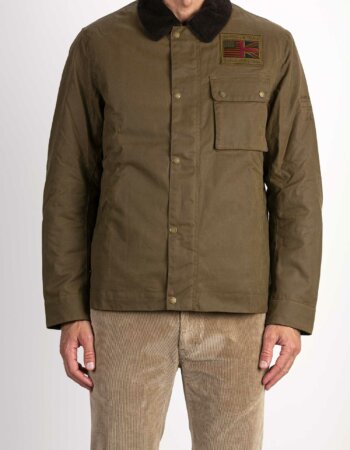 BARBOUR-GIUBBINO WORKERS WAX-BBMWX1853A3 SAND