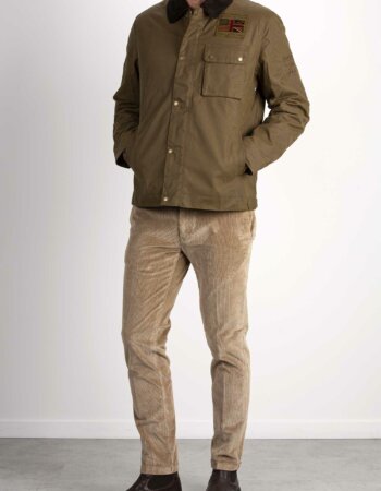 BARBOUR-GIUBBINO WORKERS WAX-BBMWX1853A3 SAND