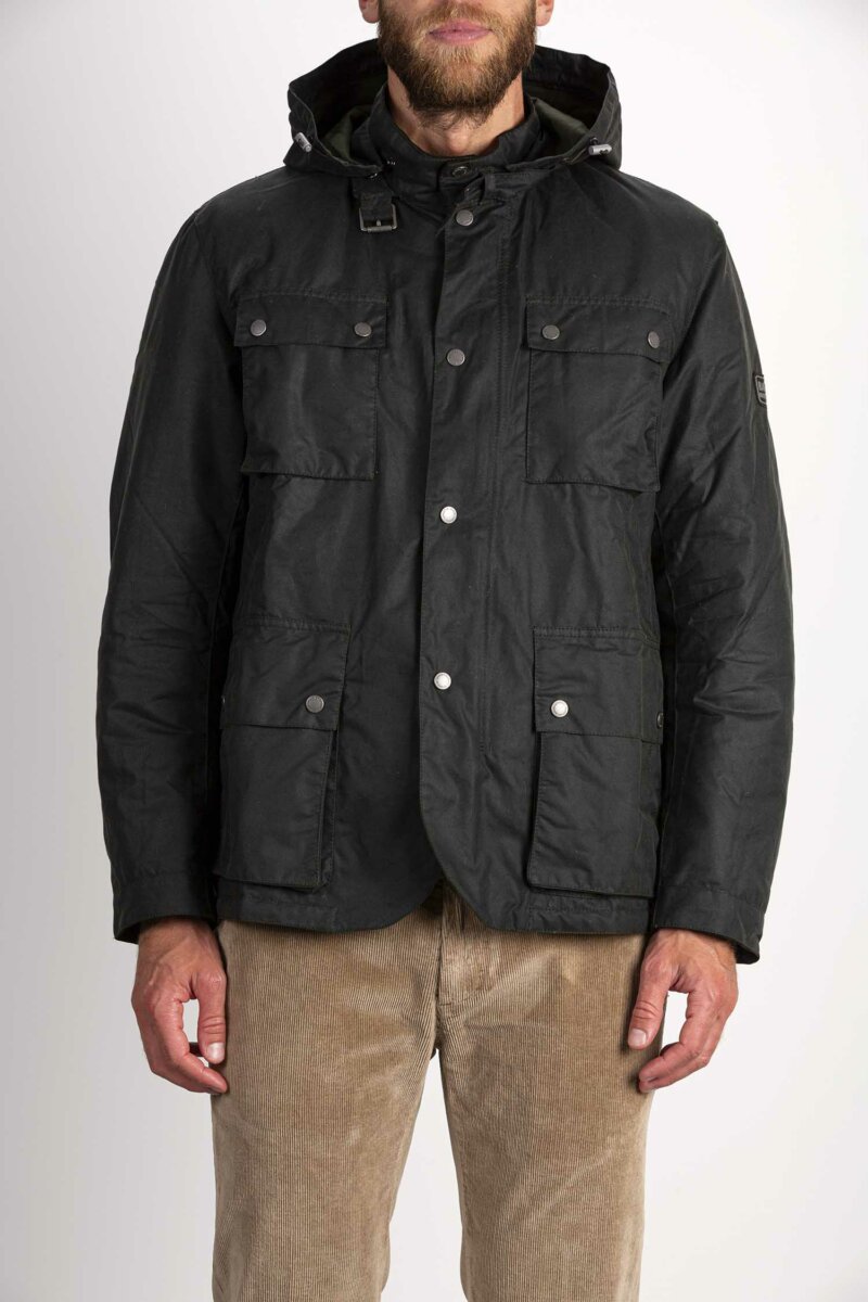 BARBOUR-GIUBBINO AUTO WAX-BBMWX2222 SAGE