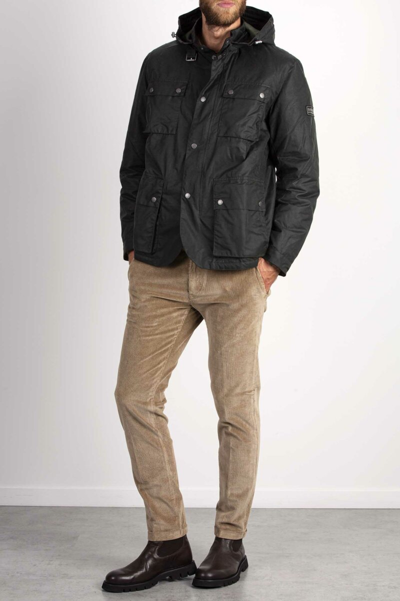 BARBOUR-GIUBBINO AUTO WAX-BBMWX2222 SAGE