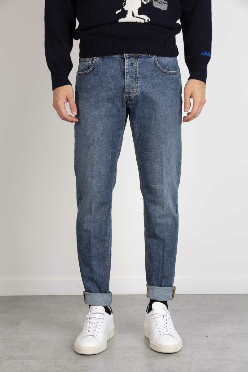 BEABLE-JEANS UOMO DAVIS-BEDAVISGKCW23 DENIM
