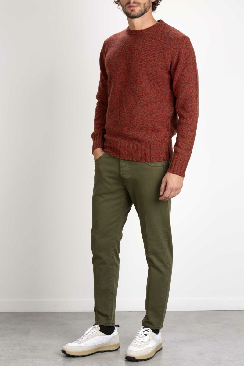 BEABLE-JEANS BULL DAVIS SHORTER-BEDAVISSHOBULL MILITARE