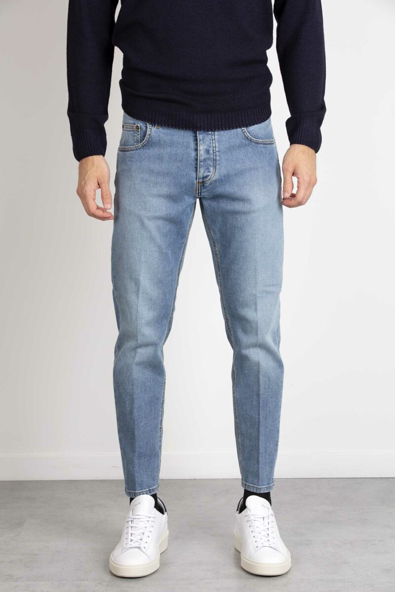 BEABLE-JEANS DAVIS SHORTER-BEDAVISSHOGKCW23 DENIM