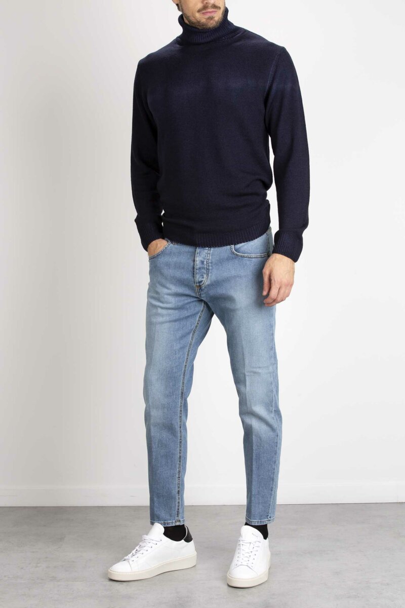 BEABLE-JEANS DAVIS SHORTER-BEDAVISSHOGKCW23 DENIM